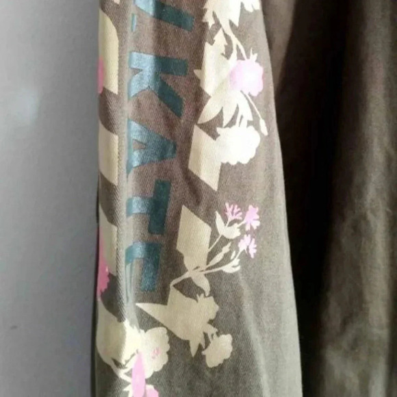 Teenie Weenie Kate Oversized cotton shirt with  floral details - Picture 9 of 10